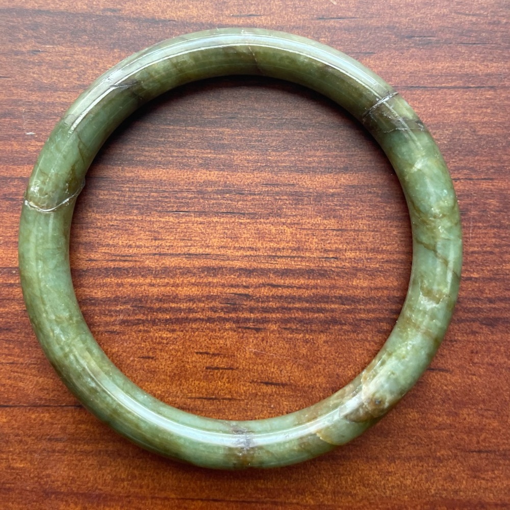 Jade bangle bracelet from Vietnam